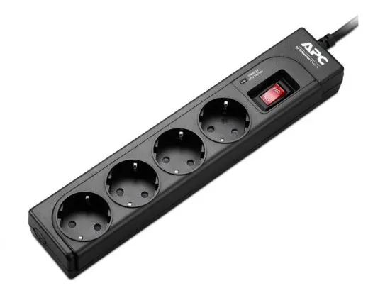Filtru de rețea APC P43B-RS (4 buc. / 1 m / black)