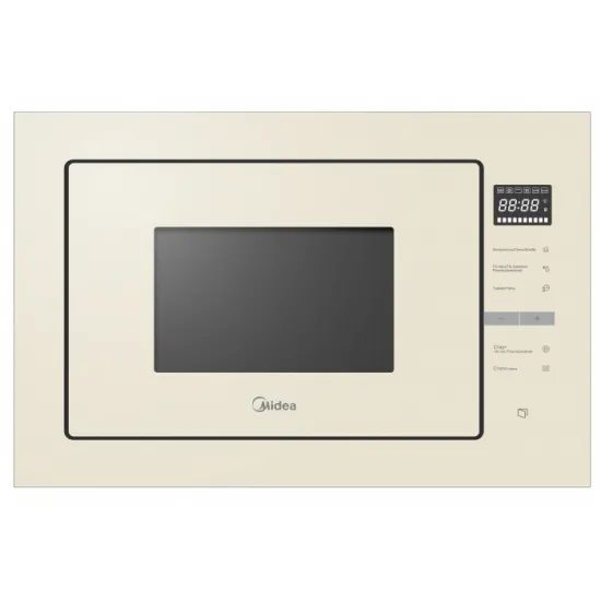 СВЧ-печь встраиваемая Midea MI10250GI Beige (25 л/900 Вт)