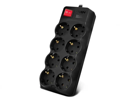 Фильтр сетевой Sven SF-08-16 (8 шт. / 1,8 м / black)