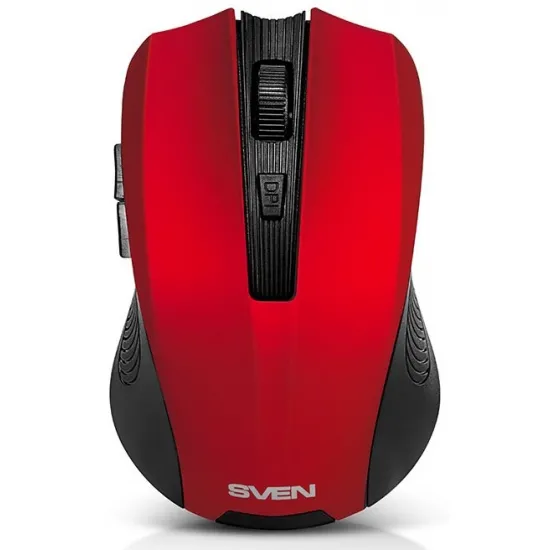 Mouse fără fir Sven RX-350W Red