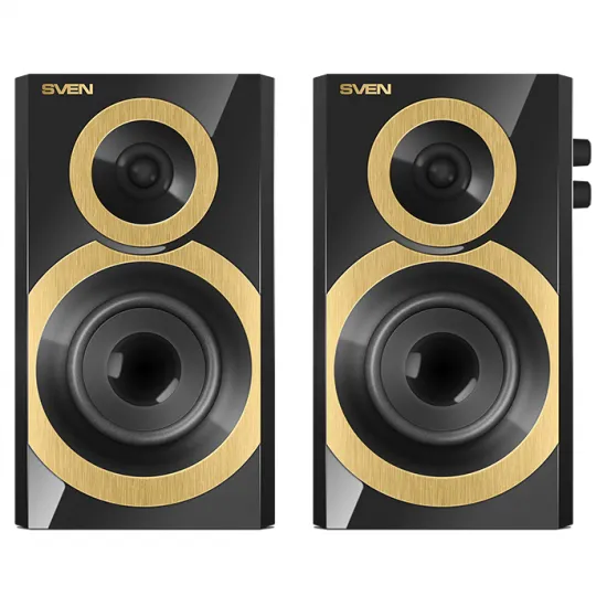 Boxe Sven SPS-619 Black/Gold (2.0/20 W)