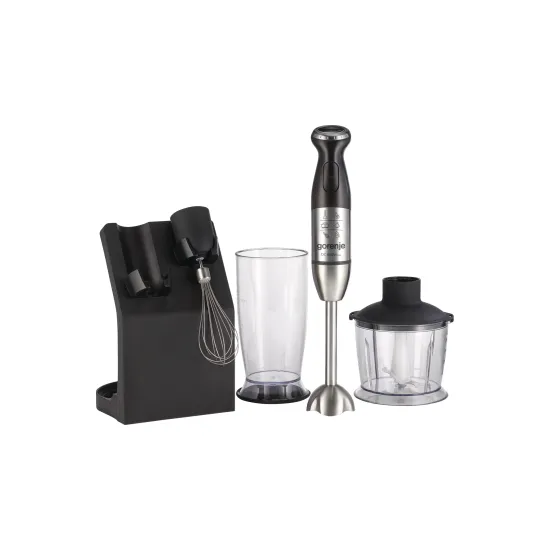 Blender submersibil Gorenje HBC807QB Inox/Black (800 W)
