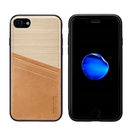 HusÄ? Nillkin Hybrid pentru iPhone SE 2020, Brown