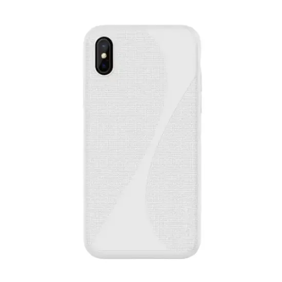 HusÄ? Nillkin Flex case II pentru iPhone X/Xs, White
