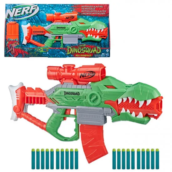 Hasbro Nerf Rex F0807 Blaster DinoSquad Rex-Rampage