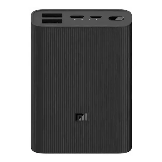 Аккумулятор внешний 10000 мАч Xiaomi Mi Power Bank 3 Ultra Compact, Black