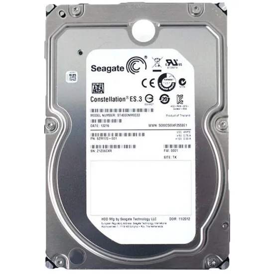 3.5" Unitate HDD 4 TB Seagate Constellation ES.3 ST4000NM0053 Ref.