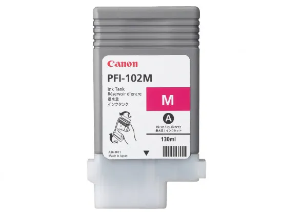 Cartuș original Canon PFI-102M (Magenta)