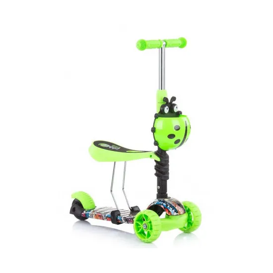 Самокат Chipolino Kiddy Evo DSKIE0213GG green graffiti