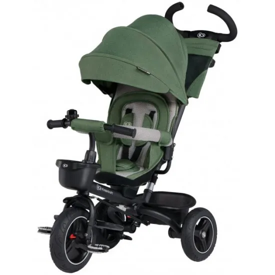 Triciclu KinderKraft SPINSTEP KRSPST00GRE0000, зеленÑ?й