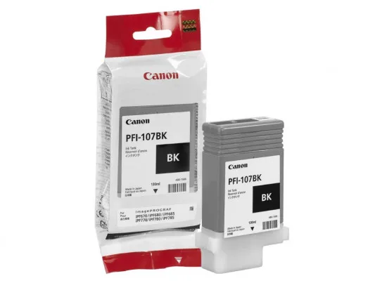 Картридж Canon PFI-107BK Black Оригинальные