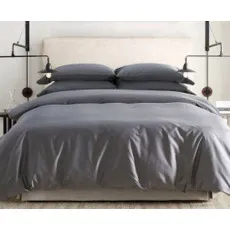 Lenjerie de pat Cottony Satin de Lux Uniton Gray (2 persoane) Lenjerie de pat Cottony Satin de Lux Uniton Gray (2 persoane)