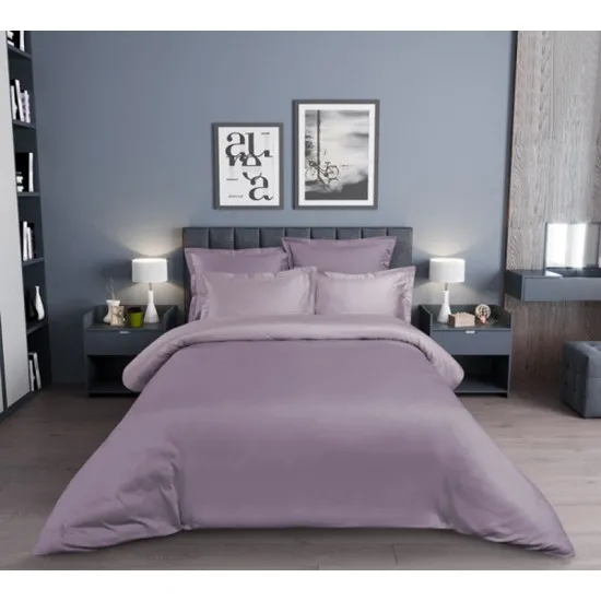 Ð?оÑÑ?елÑ?ное белÑ?Ñ? Cottony Satin de Lux Uniton Mouve Deschis/Inchis (двÑ?ÑпалÑ?нÑ?й)