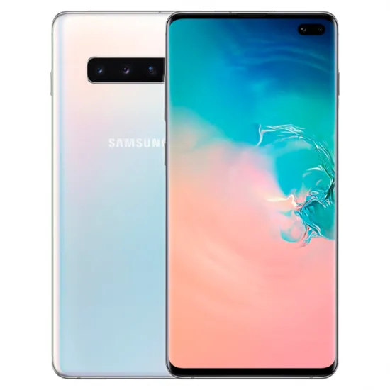 Smartphone Samsung Galaxy S10+ (G975), 8 GB/128 GB, Prism White