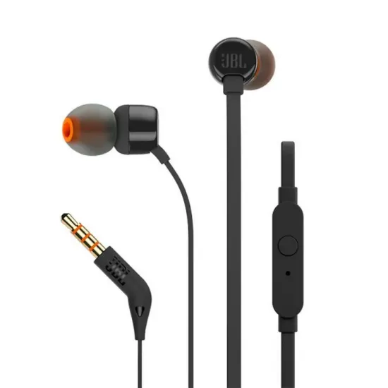 Earphones  JBL T110 Black