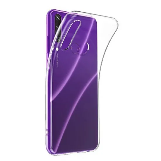 Husă Helmet Soft Clear pentru Huawei Y6P, Transparent