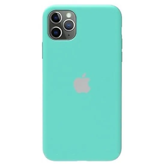 Husă Helmet Liquid Silicone pentru iPhone 11 Pro Max, Ice Blue