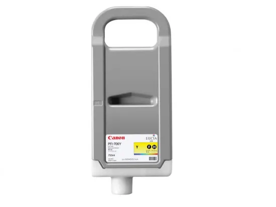 Картридж оригинал Canon PFI-706Y (Yellow)