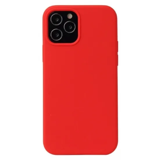 Husă Helmet Liquid Silicone pentru iPhone 12 Pro, Red