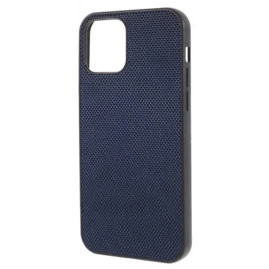 Husă Helmet Nylon TPU Case pentru iPhone 12 Mini, Blue