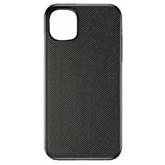 Husă Helmet Nylon TPU Case pentru iPhone 12/12 Pro, Black