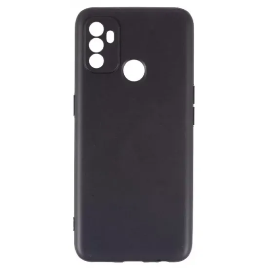 Husă Helmet Liquid Silicone pentru Oppo A53, Black