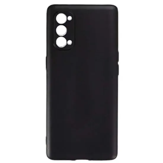 Чехол Helmet Liquid Silicone для Oppo Reno 4 Pro 5G, Black