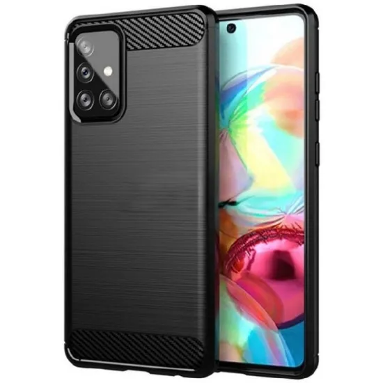 Чехол Helmet Carbon Fiber для Samsung Galaxy A72, Black