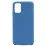 Husă Helmet Liquid Silicone pentru Samsung Galaxy A02, Denim Blue