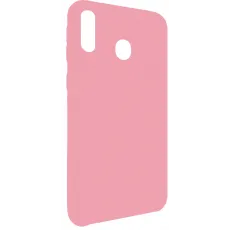 Husă Helmet Liquid Silicone pentru Samsung Galaxy A10S, Pink