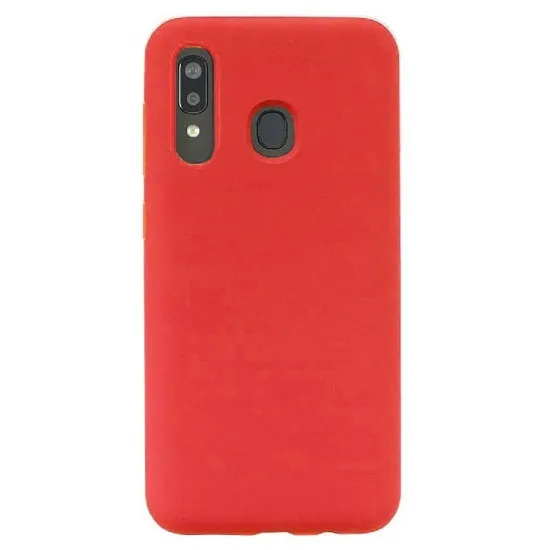 Husă Helmet Liquid Silicone pentru Samsung Galaxy A10S, Red