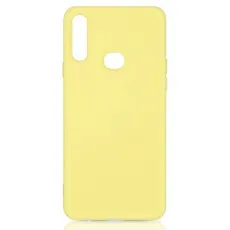 Husă Helmet Liquid Silicone pentru Samsung Galaxy A10S, Yellow