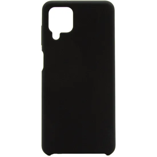 Чехол Helmet Liquid Silicone для Samsung Galaxy A12, Black