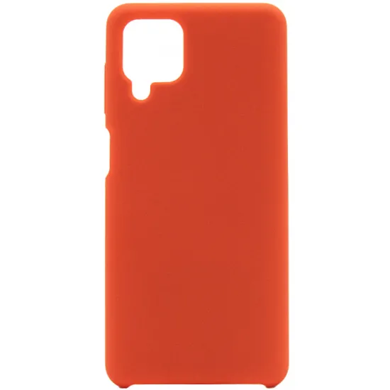 Husă Helmet Liquid Silicone pentru Samsung Galaxy A12, Red