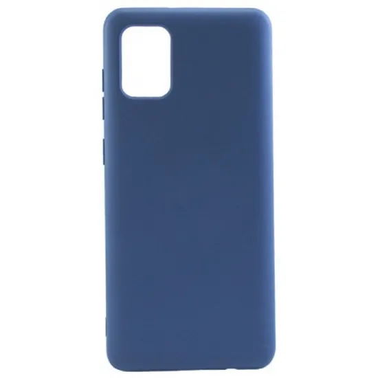 Чехол Helmet Liquid Silicone для Samsung Galaxy A31, Blue