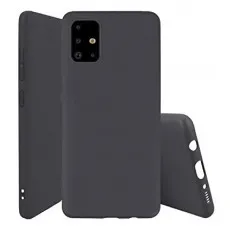 Husă Helmet Liquid Silicone pentru Samsung Galaxy S10 Lite, Black