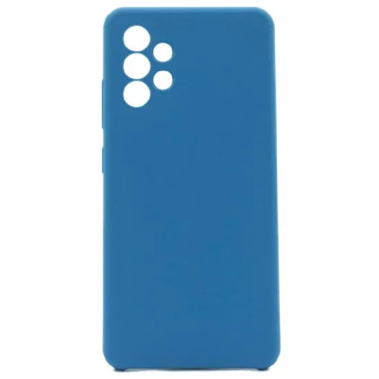 Чехол Helmet Liquid Silicone для Samsung Galaxy A32, Blue
