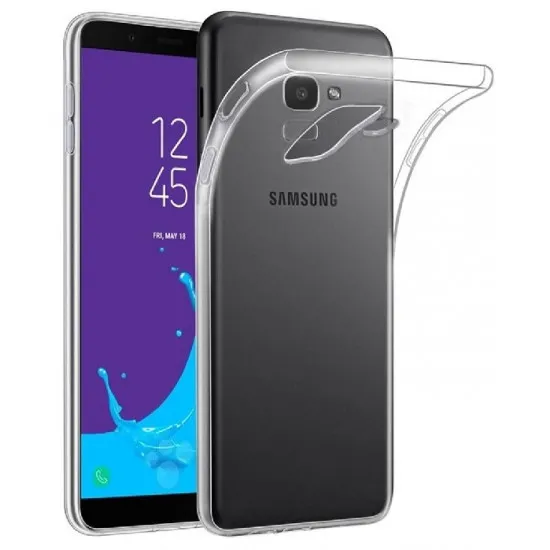 Чехол Helmet Soft Clear для Samsung Galaxy J6 Plus, Transparent