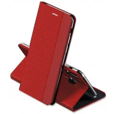 Husă Helmet Shell Flip V2 pentru Xiaomi Mi 9 Lite, Red