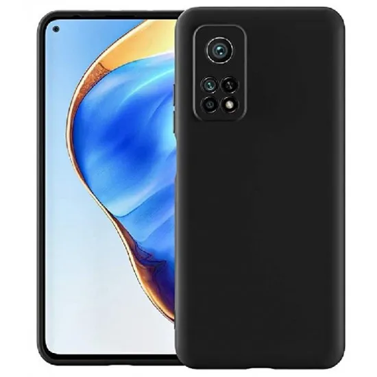Husă Helmet Liquid Silicone pentru Xiaomi Mi 10T, Black