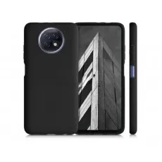 Husă Helmet Liquid Silicone pentru Xiaomi Redmi Note 9T, Black