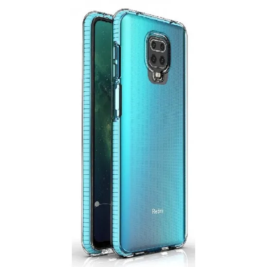 Чехол Helmet Soft Clear для Xiaomi Redmi Note 9, Transparent