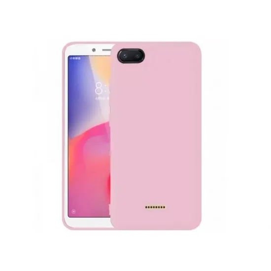 Чехол Helmet TPU Case Matte для Xiaomi Redmi 6A, Pink Gold