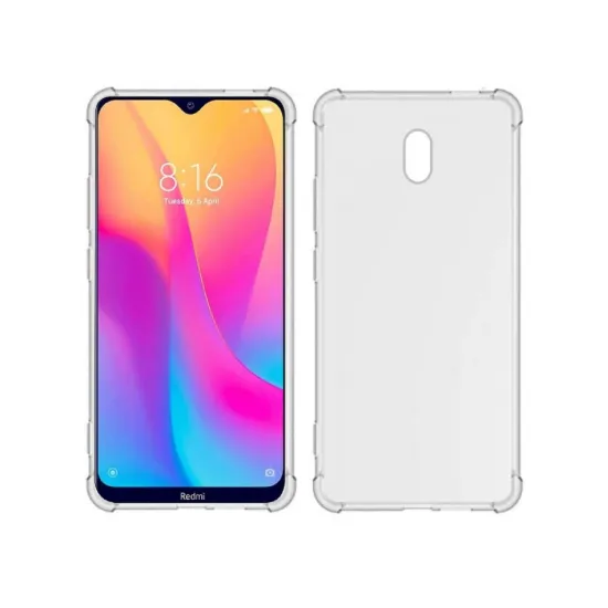 Чехол Helmet Soft Clear для Xiaomi Redmi 8A, Transparent