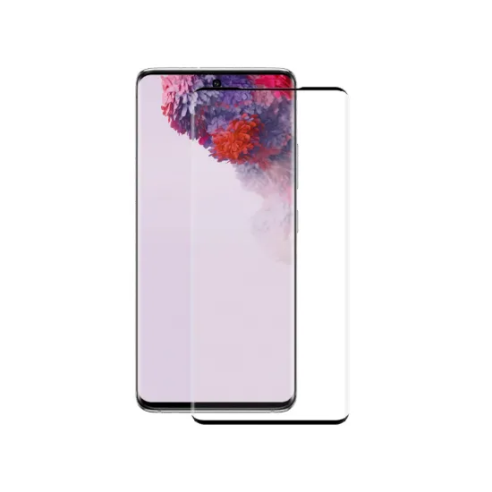 Защитное стекло Helmet Diamond Glass 4D Full Glue Black для Samsung Galaxy S20 Plus