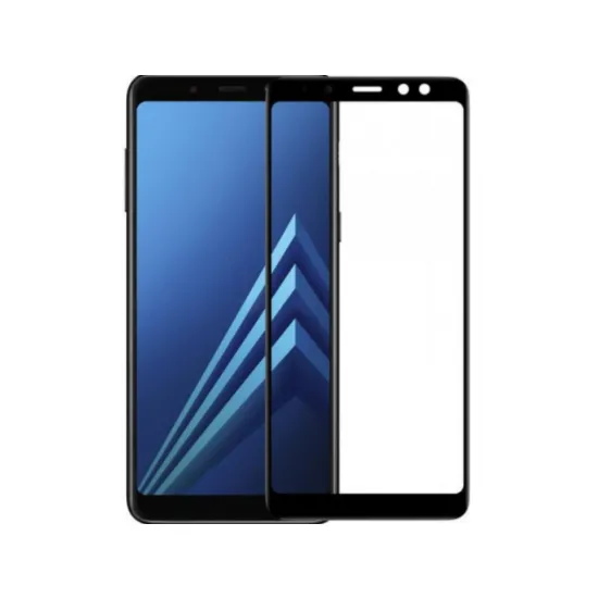 Защитное стекло Helmet 3D Round Edge для Samsung Galaxy A8 Plus