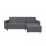 Canapea de colt BLACK RED WHITE FELIZ LUX 3DL.URC, MILO 13 / MILO 23