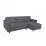 Canapea de colt BLACK RED WHITE FELIZ LUX 3DL.URC, MILO 13 / MILO 23