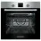 Cuptor electric Heinner HBO-S567LDTGC-IX, Inox/Black