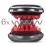 Электрощипцы-гофре Valera 647.02 Black (45 Вт)